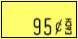 Monarch 1110 Pricing Gun label YELLOW