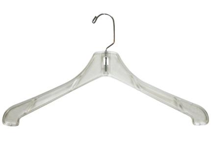 Oder Standard Duty Clear Clothes Hanger - Retail Services Co.