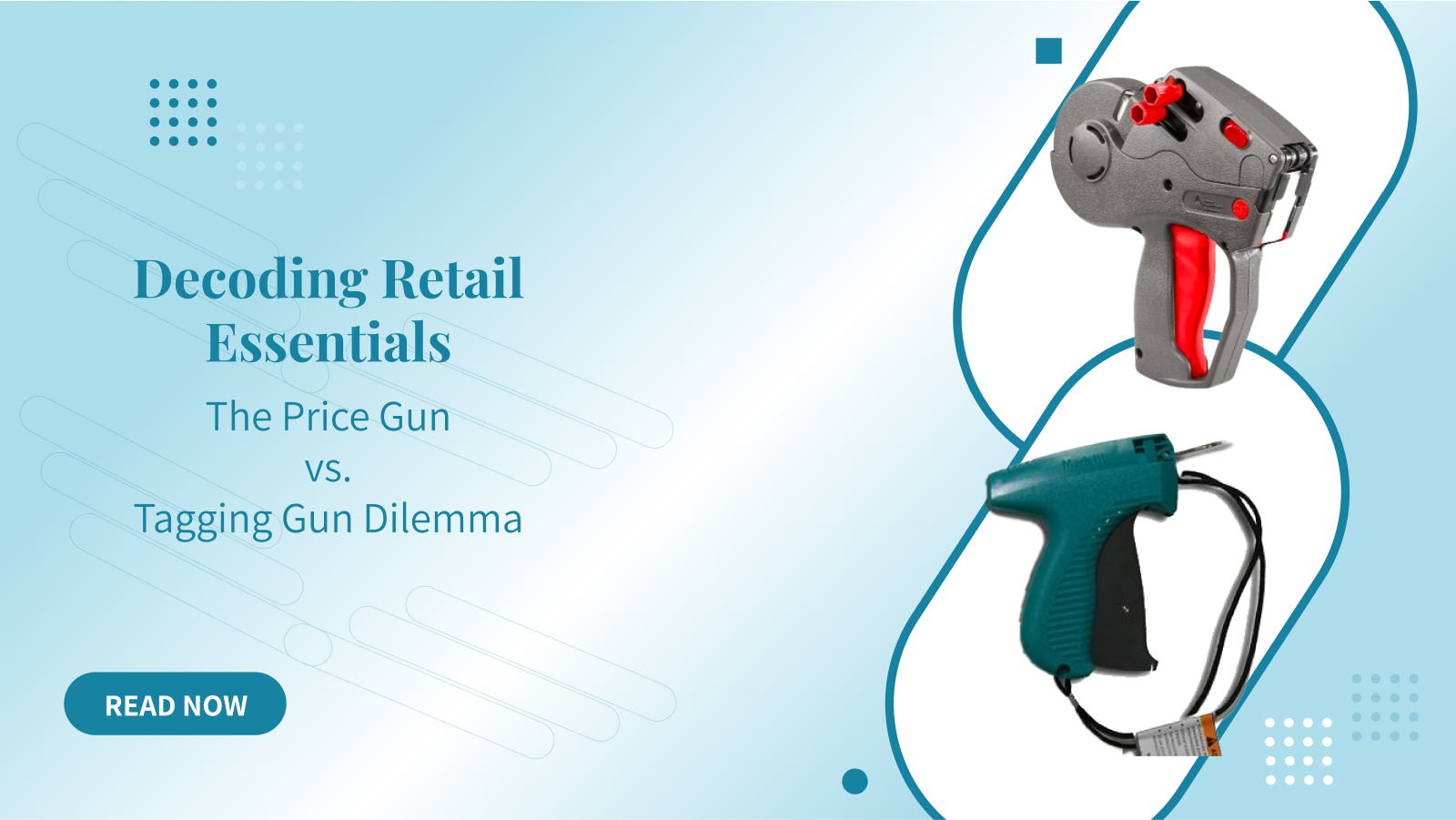 Price Gun vs. Tagging Gun Decoding Retail Essentials